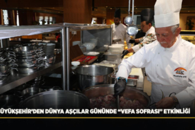 Vefa Sofrası’nda Geleneksel Lezzetler Hazırlandı