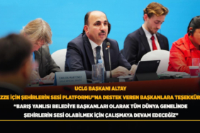 Gazze İçin Şehirler Birliği: Barış Çağrısı