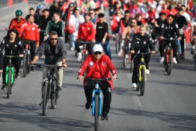 Kayseri’de Cumhuriyet Coşkusu: Pedal Çevirildi! Kayseri’de Cumhuriyet Coşkusu: Pedal Çevirildi!