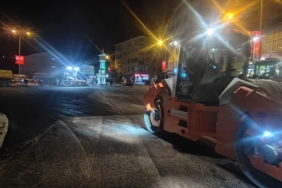 Pınarbaşı’nda Asfalt Seferberliği Devam Ediyor Pınarbaşı’nda Asfalt Seferberliği Devam Ediyor