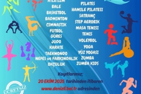 Spor Kursları Kayıtları 20 Ekim’de Başlıyor! Spor Kursları Kayıtları 20 Ekim’de Başlıyor!