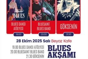 Denizli’de Coşkulu Blues Akşamı B sizi Bekliyor! Denizli’de Coşkulu Blues Akşamı B sizi Bekliyor!